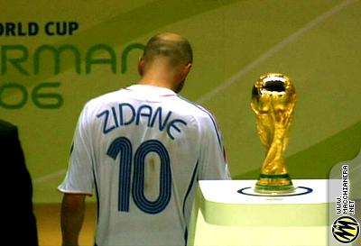 Zidane perdente, saluta la coppa del mondo dopo l'esplulsione
